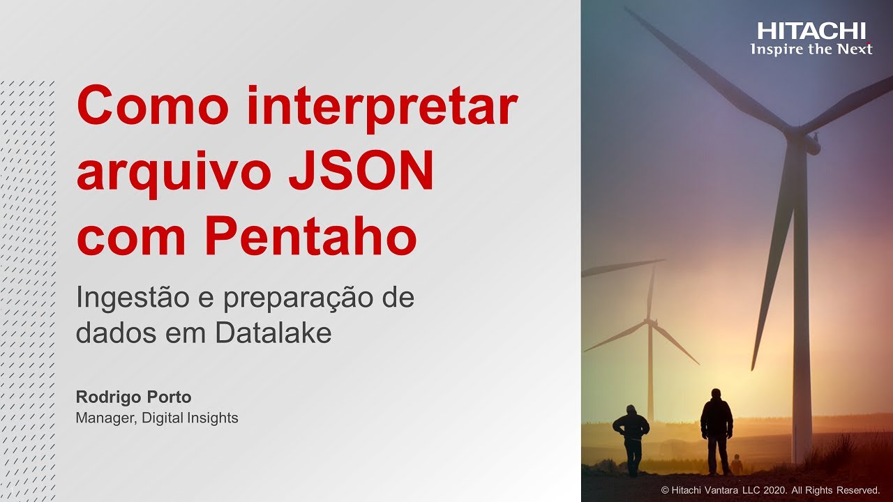 Como Interpretar Arquivo JSON Com Pentaho YouTube