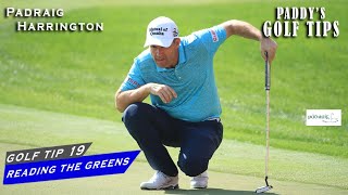 READING THE GREENS | Paddy's Golf Tip #19 | Padraig Harrington