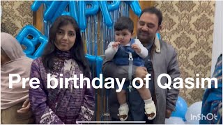 Pre birthday pf Qasim in Pakistan | view pf my room in laws side | minivlogs