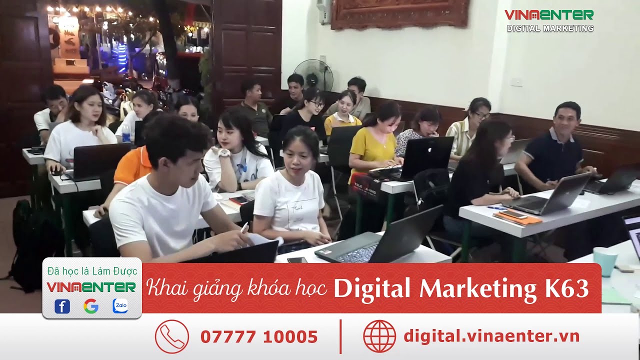 Học marketing online trực tuyến | Khai giảng Khóa học Marketing Online trực tuyến – Khóa K63