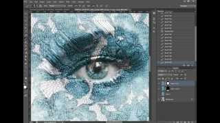 How to apply a realistic texture effect to a person in Photoshop or PSE