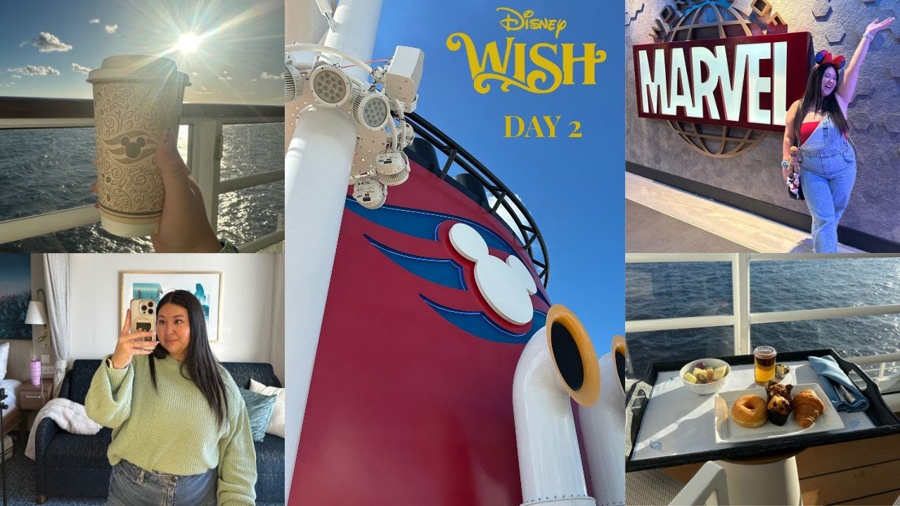 ДЕНЬ 2 | Круиз «Дисней Виш», «Миры Marvel», викторины и «Найди свою половинку»! ✨С4, Эпизод 3✨