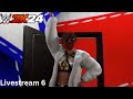 Wwe 2k24 livestream 6life in hollywood and wwe