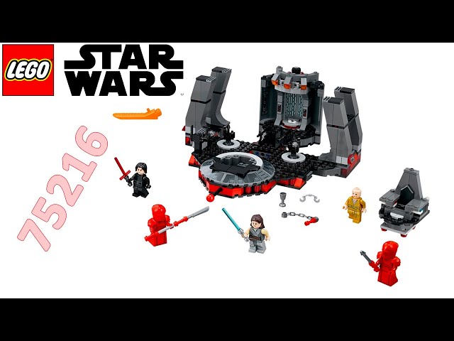 LEGO Star Wars TM Snoke's Throne Room 75216 (492 Pieces) 