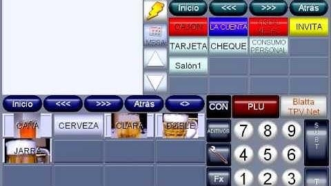 TPV.net Bares Venta de una caña de cerveza