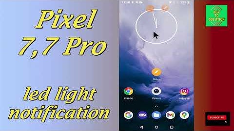 Google Pixel 7, Pro Led Light Call Notification || How to Enable Call Flash {Tutorial}