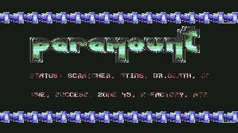 Paramount Intro 4 ! Commodore 64 (C64)