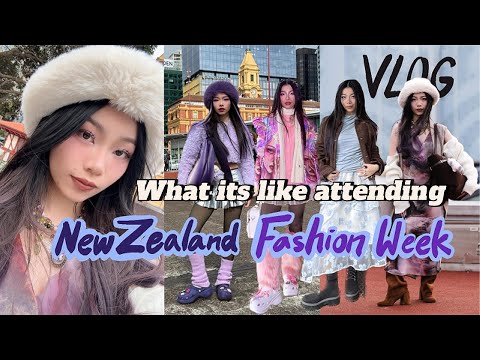 What its like attending New Zealand Fashion week Vlog