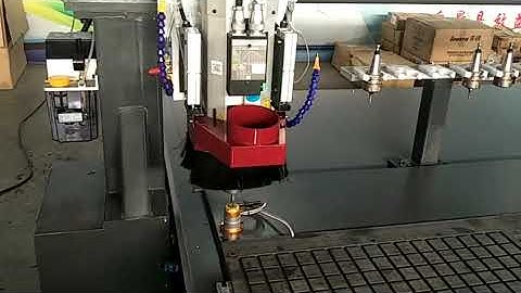 automatic tool changer cnc router machine ATC 2040