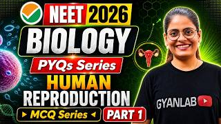Class 12 Biology PYQ 2026 | Part 1 | Human reproduction | Gyanlab RE-NEET | Anjali Patel