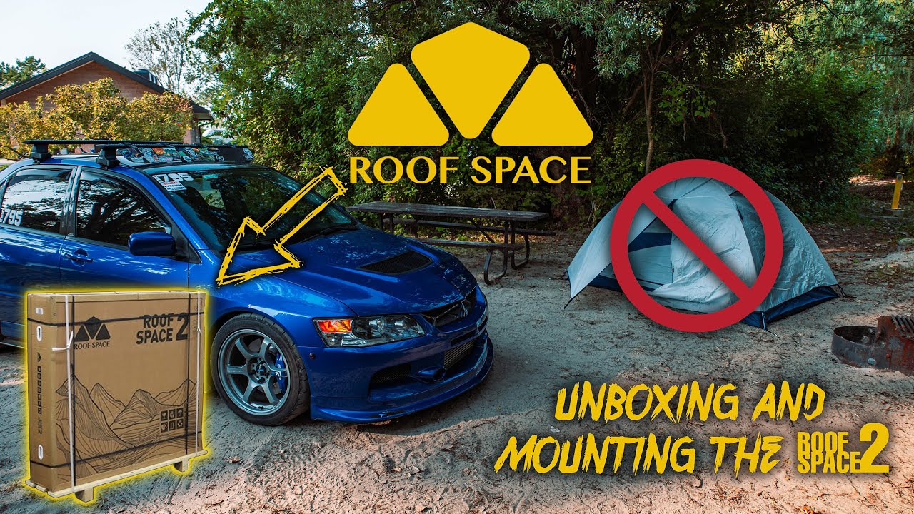I got a Roof Space 2 Roof Top Tent for my Mitsubishi Evo 9