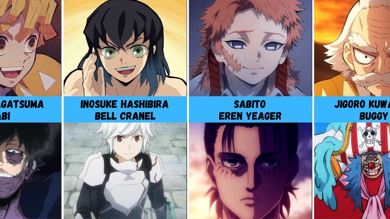 Kimetsu no Yaiba X One Piece Characters that share the same Seiyū/Japanese  VA (as of Kimetsu no Yaiba S1 + Mugen Train) : r/KimetsuNoYaiba