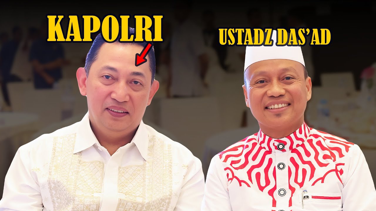 SERU! Depan KAPOLRI, Ustadz Das'ad Latif CERAMAH !