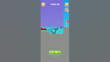 Draw a bridge level 88 complete ❤️