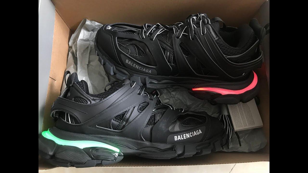 balenciaga track sneaker led