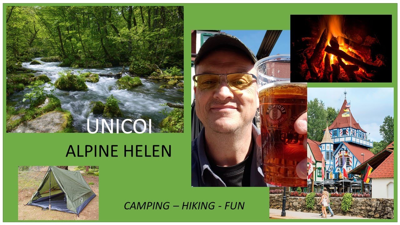 Unicoi State Park and the Alpine city of Helen, GA