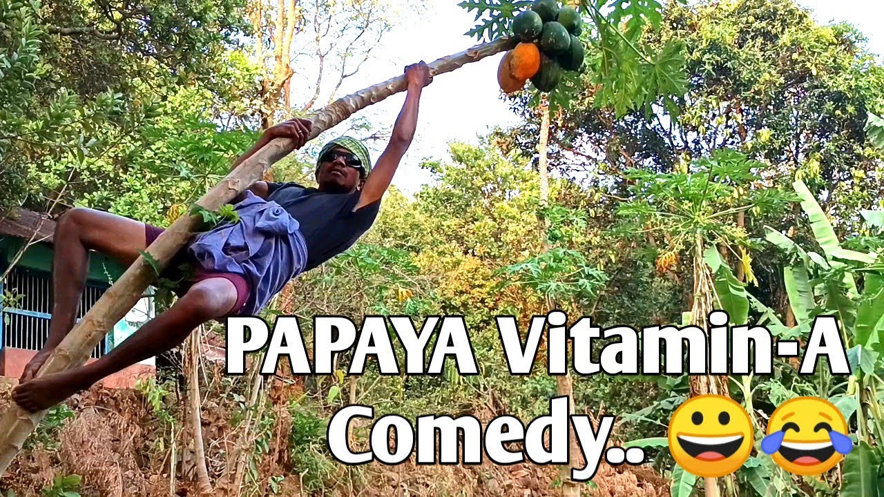 Papaya Vitamin-A Comedy || Janesh saura comedy