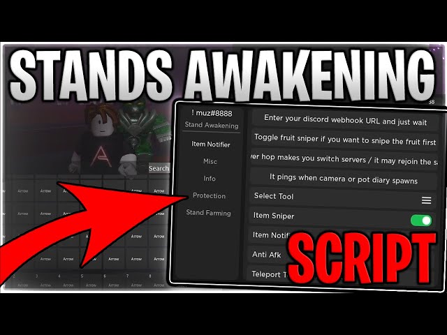 ROBLOX Stands Awakening SCRIPT AUTOFARM, VERY OP!! (PC and Mobile!) 