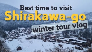 Shirakawa-go Village Japan | First Snow experience| Best Time to Visit