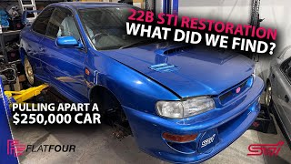 RESTORING A SUBARU 22B STI - We pulled apart this $250,000+ Subaru