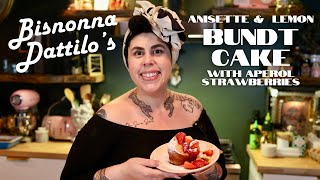 Bisnonna's Strawberry Anisette Bundt Cake | At Home with Mama Mila