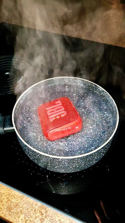 JBL Go 4 BOILING Water Test 🔊