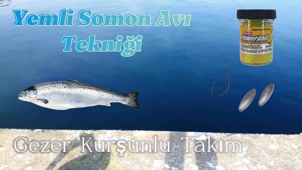 Yemli Somon Avı Tekniği. Gezer Kurşunlu Takım Hazırlama 🎣🐟