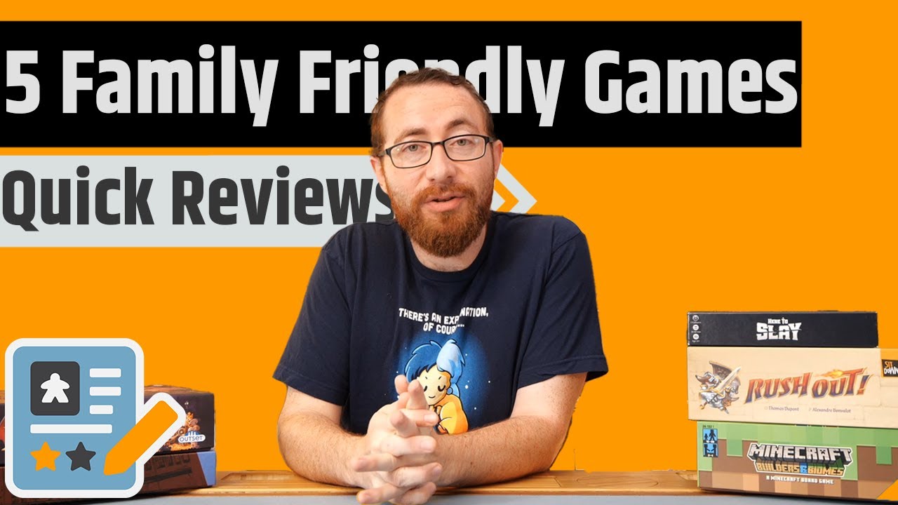 5 Family Friendly Games - Fun For Them & Fun For You