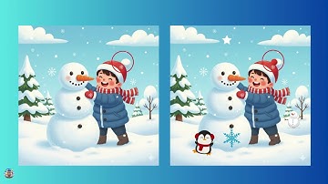 Can You Spot the Differences? 🔍 Fun Picture Puzzle for Kids #kids