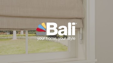Bali | How to Install Tailored Roman Shades with Continuous-Loop Chain Lift (Outside Mount)