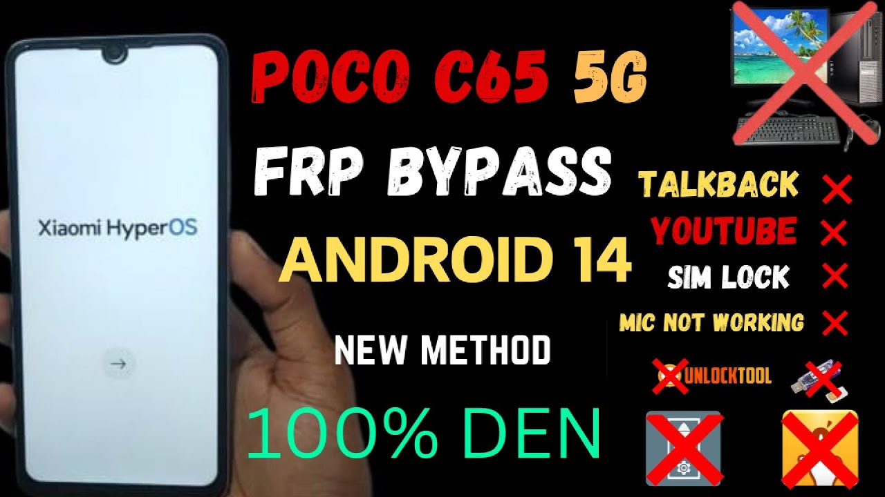 poco c65 5g frp bypass 🔥|| poco c65 frp bypass 2025 || poco c65 5g frp без ПК 💯💯💯