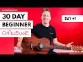 30-Day Beginner Guitar Challenge 🎸 Day 1