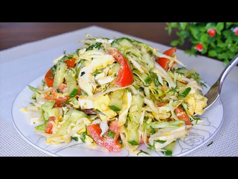 МАМА НАУЧИЛА БОЖЕ КАК ВКУСНО Ем этот салат из огурцов почти каждый день!