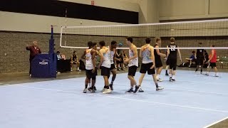 20180624-B Coastal 18-2 vs No Touch Game 2 of 3 AAU Boy's Junior National Volleyball