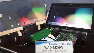 Multi Display of LVDS(1080p) and HDMI(1080p) on i.MX6Q board running Android 8 OS.