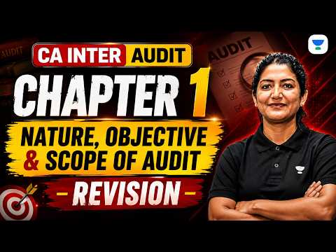 CA Inter Audit - Chapter 1 - Nature, Objective & Scope of Audit - Revision