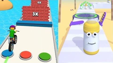 Juice Run vs Big Bike Run Max Level Unlocked Gameplay 2025