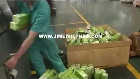 Máy chiết rót hộp giấy tiệt trùng JIMEI (Loại1000ml 2000hộp/giờ)