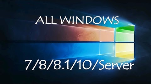 Windows serial keys 7/8/8.1/10/Server