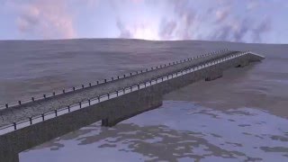 Free Vj loop background videohive  3d model the bridge