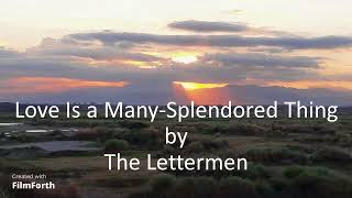 Watch Lettermen Love Is A ManySplendored Thing video