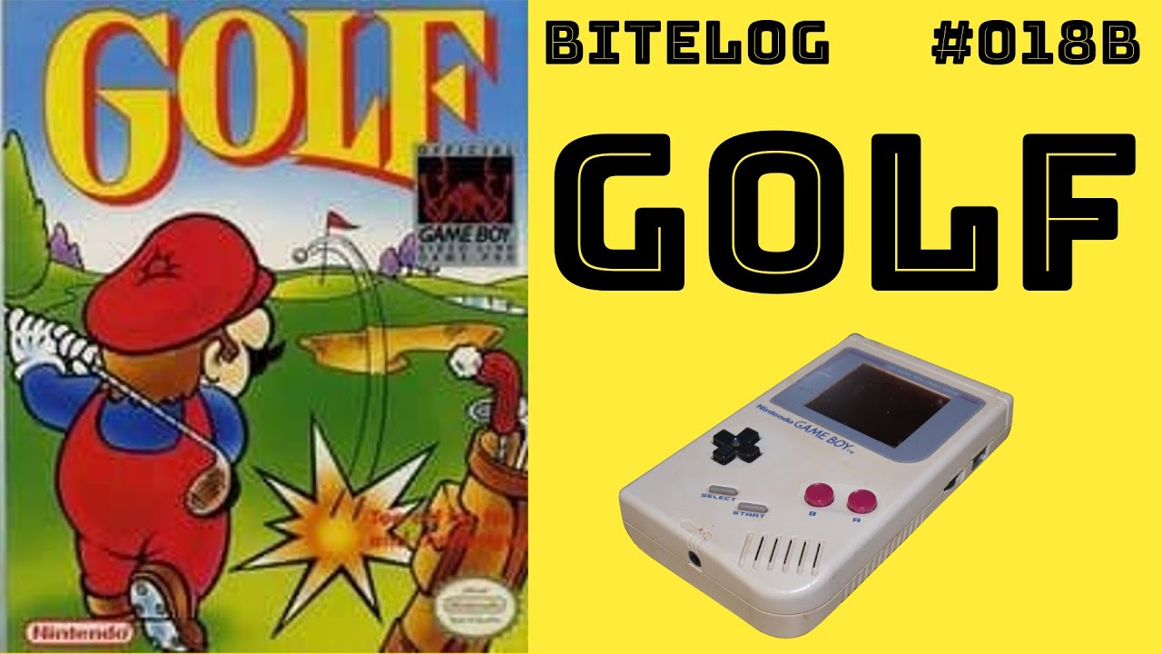 Golf (GAME BOY) [BITeLog 018B] Partida completa comentada YouTube