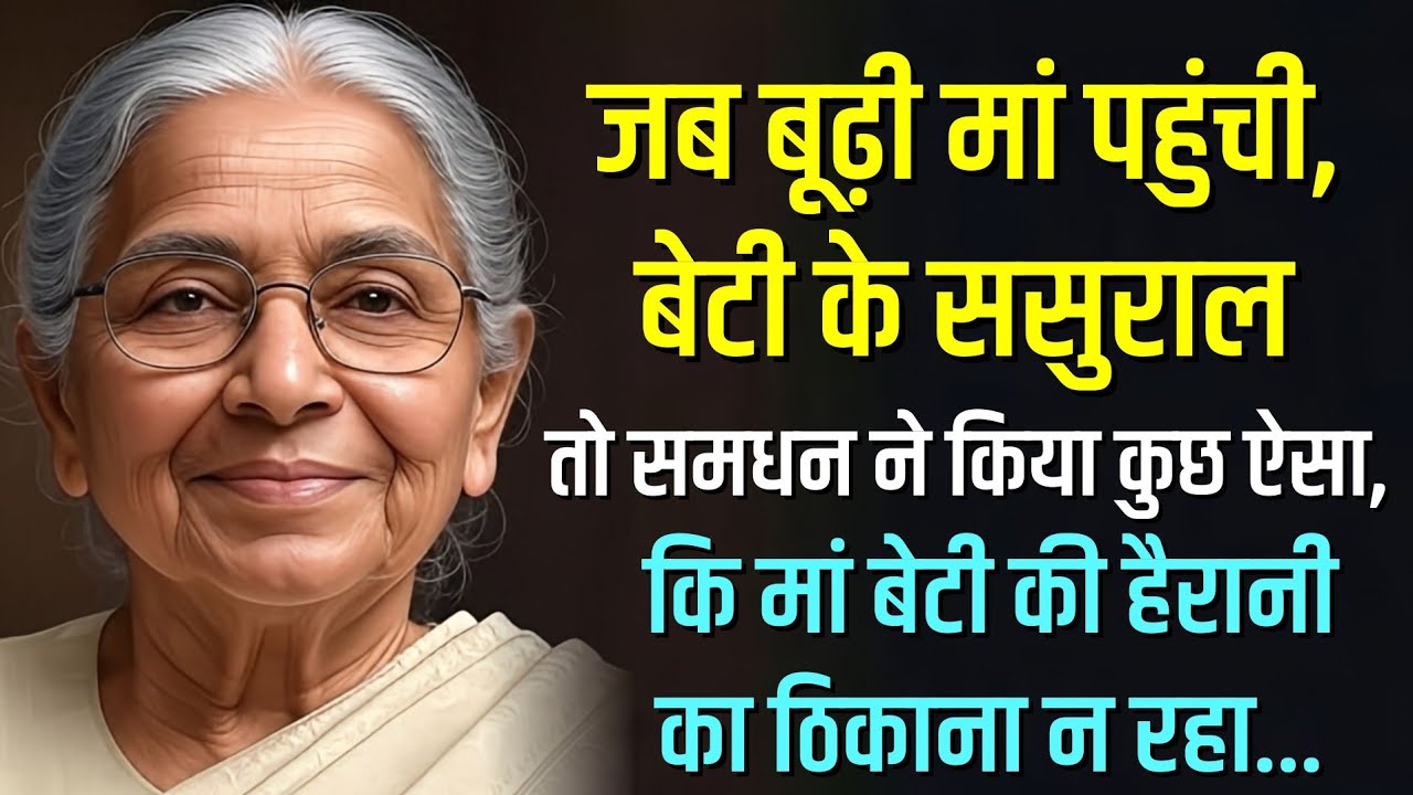 जब बूढ़ी माँ पहुँची बेटी के ससुराल… समधन ने किया ऐसा काम कि माँ-बेटी रह गईं हैरान | Emotional Story