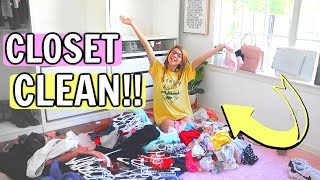 Huge Closet Clean Out Spring Cleaning 101