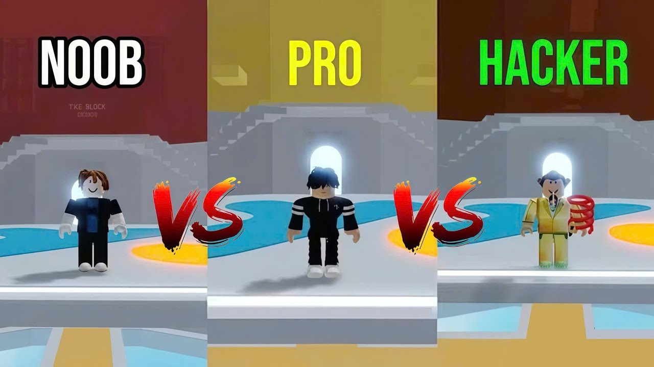 NOOB vs PRO vs HACKER In Tower Of Hell!!