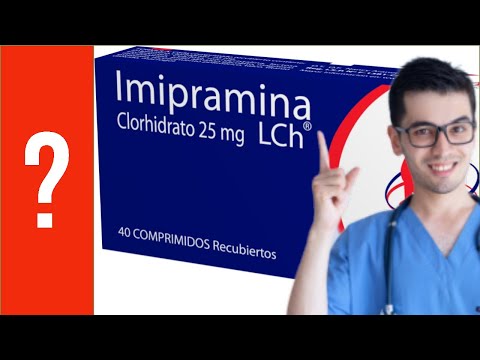Vídeo: Imipramina - Efectos Secundarios, Dosis, Usos Y Más