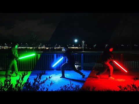 Real Life Lightsaber Training