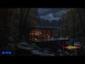 Soft rain ambience encouraging slow breathing and deep relaxation
