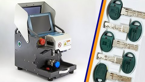 Automatic Key Cutting with Miracle A9 Premium machine