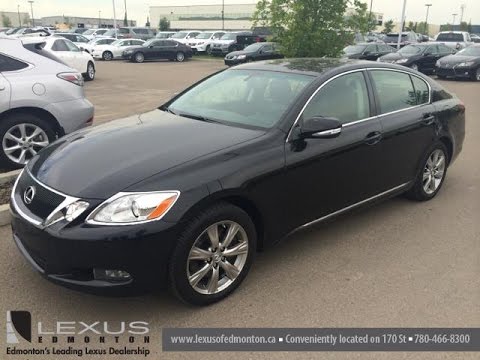 Pre Owned 11 Lexus Gs 350 4dr Sdn Awd West South Edmonton Alberta Youtube